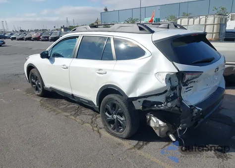 2021 Subaru Outback Onyx Edition Xt z USA, uszkodzony, nr VIN 4S4BTGLD6M3141176